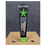 Lot of 3 Beer Tap Handles - Miller Genuine Draft, Fulton Lonely Blonde, and Old Milwaukee