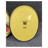 Lot of (2) Oval Coca-Cola Trays
