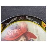Lot of (2) Oval Coca-Cola Trays