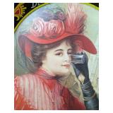 Lot of (2) Oval Coca-Cola Trays
