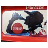 Lot of (2) Rectangular Coca-Cola Trays