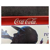 Lot of (2) Rectangular Coca-Cola Trays