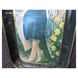 Lot of (2) Rectangular Coca-Cola Trays