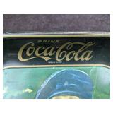 Lot of (2) Rectangular Coca-Cola Trays