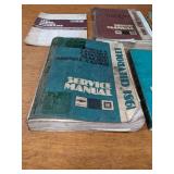 Lot of (7) 1981 Chevrolet Car / Truck Service Manuals