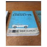 Lot of (7) 1981 Chevrolet Car / Truck Service Manuals