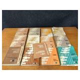 Lot of (13) 1986 Chevrolet Car / Truck Service Manuals