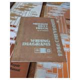 Lot of (13) 1986 Chevrolet Car / Truck Service Manuals