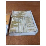 Lot of (13) 1986 Chevrolet Car / Truck Service Manuals