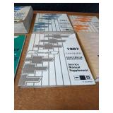 Lot of (12) 1987 Chevrolet Car / Truck Service Manuals