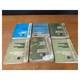 Lot of (6) 1980 Chevrolet Car / Truck Service Manuals