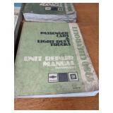 Lot of (6) 1980 Chevrolet Car / Truck Service Manuals