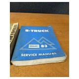Lot of (3) 1983 Chevrolet Car / Truck Service Manuals
