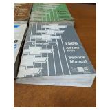 Lot of (10) 1988 Chevrolet Car / Truck Service Manuals