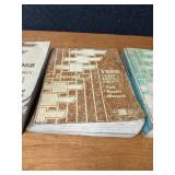 Lot of (10) 1988 Chevrolet Car / Truck Service Manuals