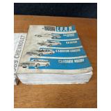 Lot of (6) 1989 Chevrolet Celebrity, Cavalier, Corsica, Beretta, Caprice Service Manuals