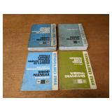 Lot of (4) 1982 Chevrolet Car / Truck Service Manuals