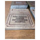 Lot of (4) 1983 Oldsmobile Service Manuals
