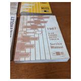 Lot of (10) 1987 / 1988 Chevrolet Car / Truck Manuals