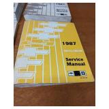 Lot of (10) 1987 / 1988 Chevrolet Car / Truck Manuals