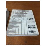Lot of (10) 1987 / 1988 Chevrolet Car / Truck Manuals