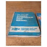 Lot of (8) 1976 & 1977 Chevrolet Car / Truck Service Manuals
