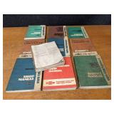 Lot of (10) 1978 & 1979 Chevrolet Car / Truck Service Manuals