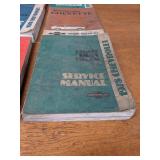 Lot of (10) 1978 & 1979 Chevrolet Car / Truck Service Manuals