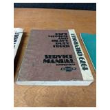 Lot of (10) 1978 & 1979 Chevrolet Car / Truck Service Manuals