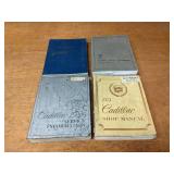 Lot of (4) Cadillac Shop Manuals - 1974, 1981, 1984, 1987