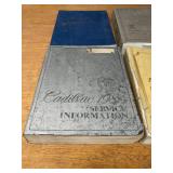 Lot of (4) Cadillac Shop Manuals - 1974, 1981, 1984, 1987