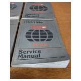 Lot of (4) 1989 Geo Service Manuals