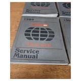 Lot of (4) 1989 Geo Service Manuals
