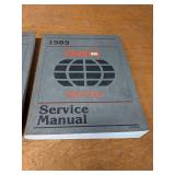 Lot of (4) 1989 Geo Service Manuals
