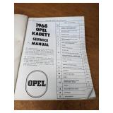 1968 OPEL Kadett Service Manual