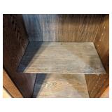 Antique Solid Wood Secretary Cabinet