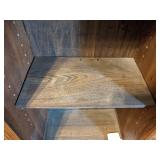 Antique Solid Wood Secretary Cabinet