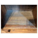Antique Solid Wood Secretary Cabinet