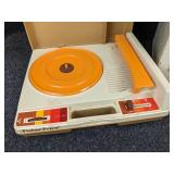 Pie Locker and Vintage Fisher-Price Turntable