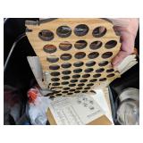 Pallet lot of Miscellaneous - BAGGO Beanbag Toss Game with Beanbags, Elvis G.I. Blues Record, Clocks, and More!