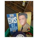 Pallet lot of Miscellaneous - BAGGO Beanbag Toss Game with Beanbags, Elvis G.I. Blues Record, Clocks, and More!