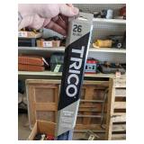 Pallet lot of Miscellaneous - Size 13 Nike Shoes, Electric Car Racetrack, Automotive Emergency Kit, Large Roll of Plastic Sheeting, Windshield Wipers (24", 26", and 28"), Misc. Tools, and More!