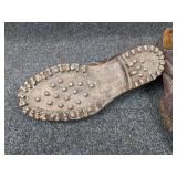 Antique Golf Shoes - Complete with Steel Cleats!