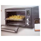 Cosori - Deluxe XLS 32qt Toaster Oven with Air Fryer Function - Black
