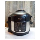 Ninja - Foodi® 11-in-1 6.5-qt Pro Pressure Cooker + Air Fryer with Stainless finish, FD302 - Stainless Steel (minor Scratch on top)