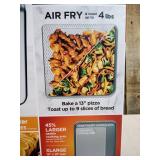 Ninja - Ninja® SP101 Foodi™ 8-in-1 Digital Air Fry Oven, Toaster, Flip-Away Storage, Dehydrate, Keep Warm - Stainless Steel/Black