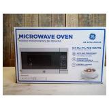 GE - 0.7 Cu. Ft. Compact Microwave - Stainless steel
