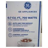 GE - 0.7 Cu. Ft. Compact Microwave - Stainless steel