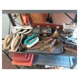 Lot Of Assorted Hand Tools: Level, Trowels, Squares, More
