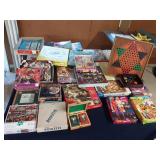 Large Lot Of Vintage Games, Puzzles & Cards